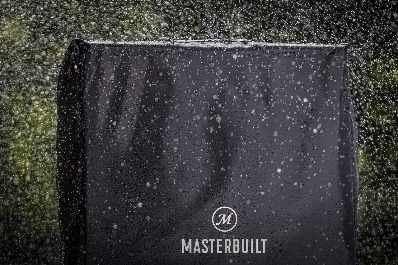 imageMasterbuilt 40inch Vertical BBQ Smoker WeatherResistant Polyester Cover to Fit All Masterbuilt 40inch Vertical Smokers in Black Model MB2008021030 inch