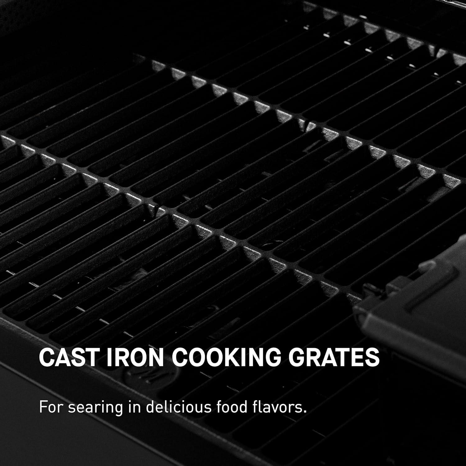 imageMasterbuilt AutoIgnite 545 Digital Charcoal Grill and Smoker Combo for Easy Grilling Digital Control App Sear Plate Mini Hopper and 545 BBQ Cooking Square In in Black