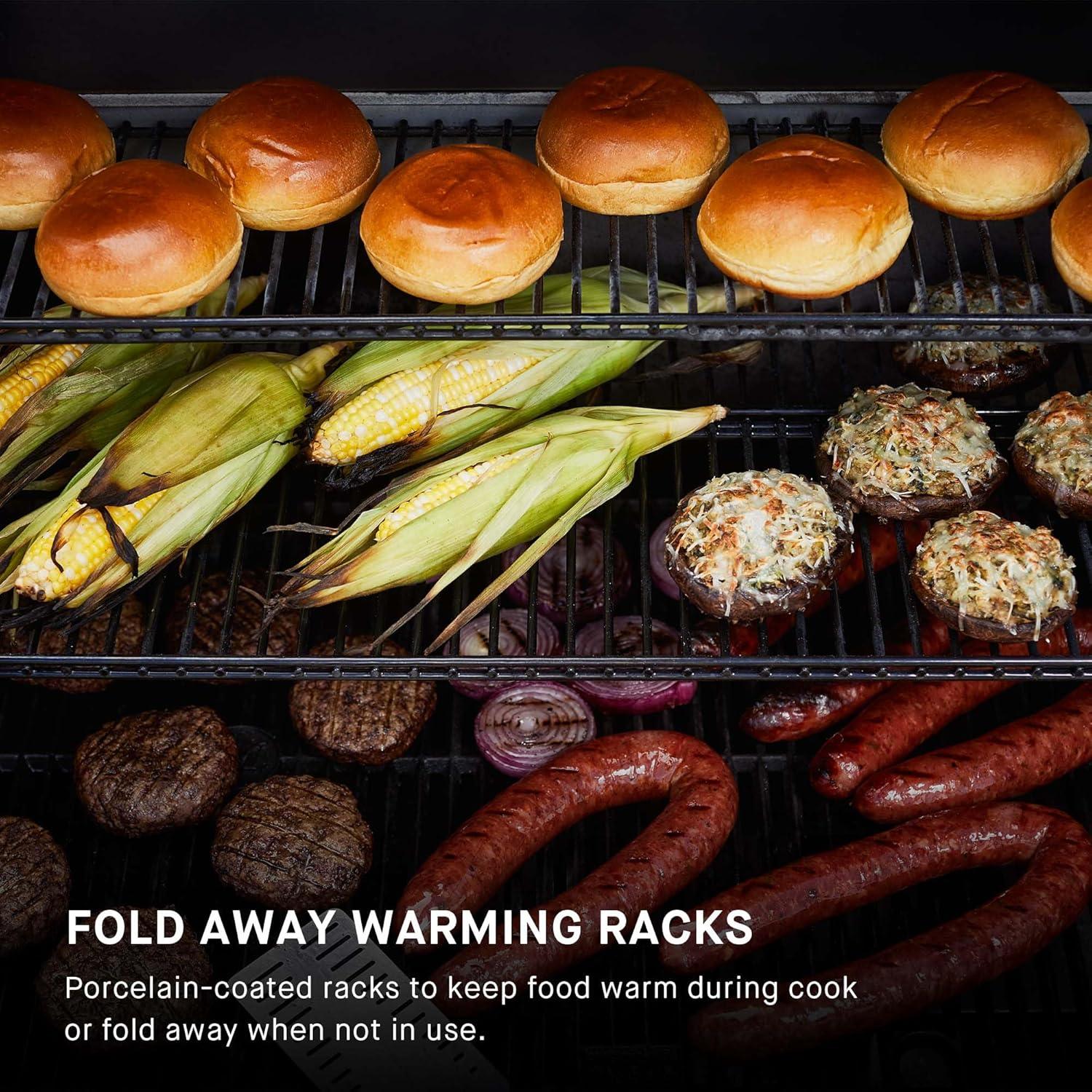 imageMasterbuilt Gravity Series 1050 Digital Charcoal Grill and Smoker with Digital Control App Connectivity and 1050 Cooking Square Inches in Black Model MB20041220