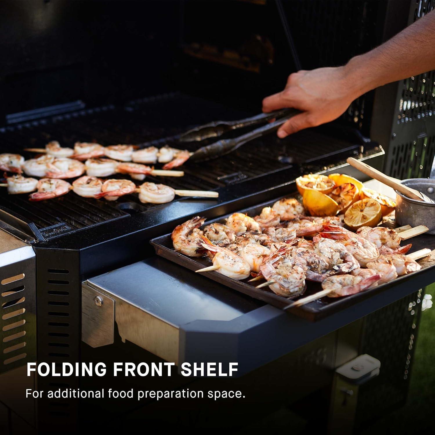 imageMasterbuilt Gravity Series 1050 Digital Charcoal Grill and Smoker with Digital Control App Connectivity and 1050 Cooking Square Inches in Black Model MB20041220