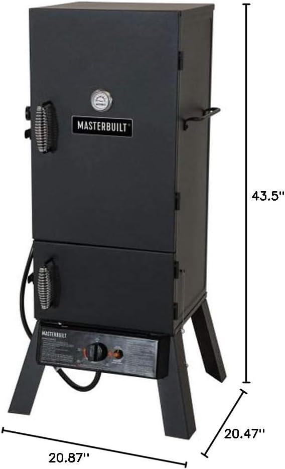 imageMasterbuilt MPS 230S Propane Smoker 30 Black