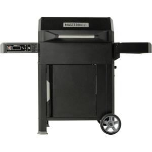 Masterbuilt AutoIgnite 545 Digital Charcoal Grill and Smoker Combo for Easy Grilling, Digital Control, App, Sear Plate, Mini Hopper and 545 BBQ Cooking Square In. in Black