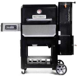 Masterbuilt® Gravity Series® 800 Digital Charcoal Grill, Griddle and Smoker with Digital Control, App Connectivity and 800 Cooking Square Inches in Black, Model MB20040221