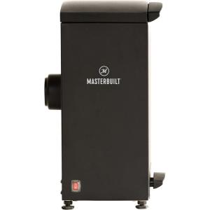 Masterbuilt® Slow and Cold Smoker Accessory Attachment With Removable Ash Tray for Masterbuilt Vertical BBQ Smokers in Black, 10″ x 10″ x 18″, Model MB20100112(New Version)